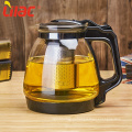 Lilac FREE Sample 1.7L/2.2L separated filter glass teapot